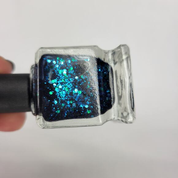Deborah Lippmann Nail Polish "Across the Universe" NEW Glitter Holo Chrome - Picture 5 of 9